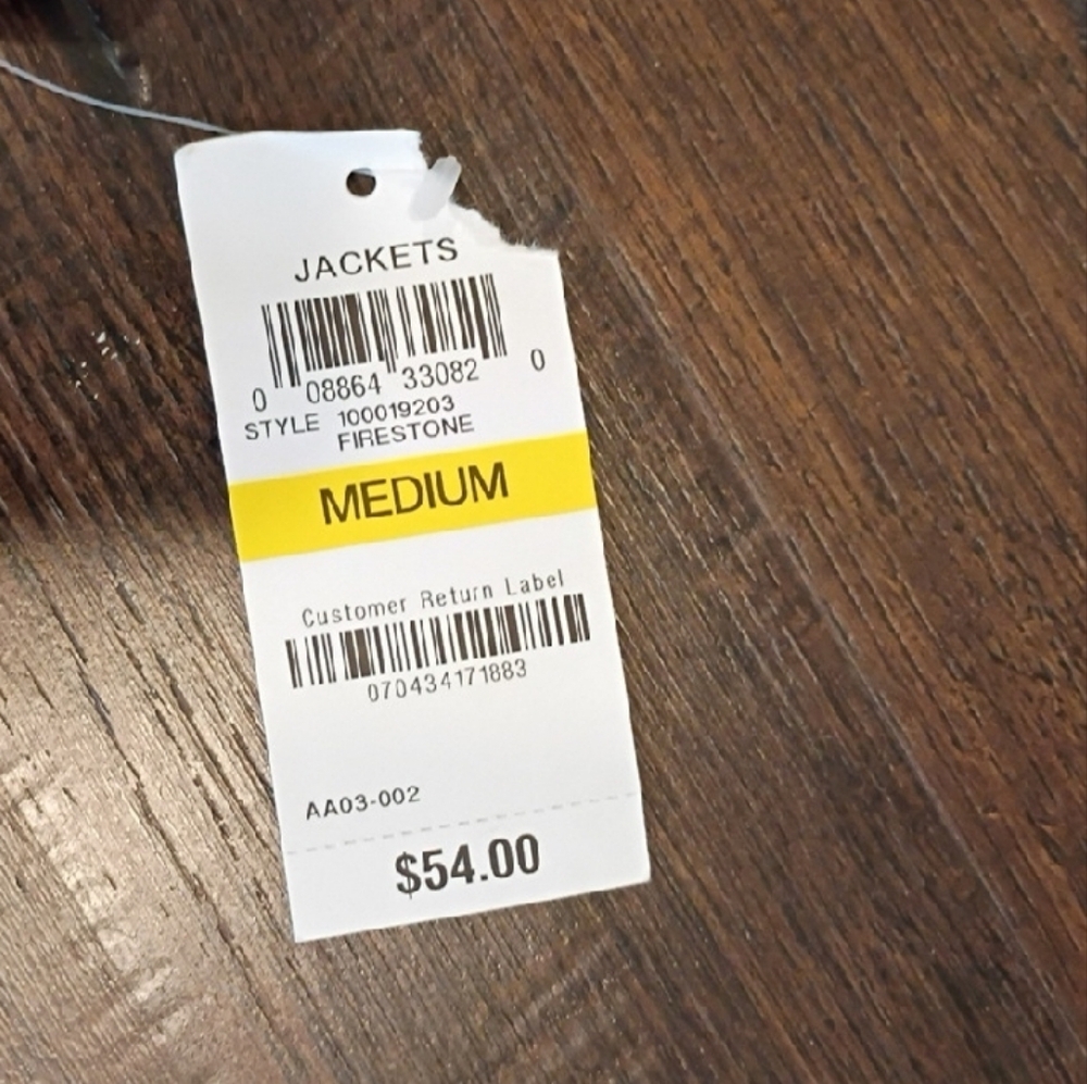 NWT Denim Vest Size Medium Grudge Indie - Picture 3 of 6